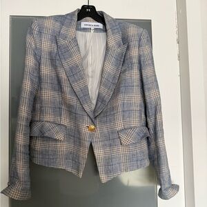 Veronica Beard Dickey Plaid Blazer 14